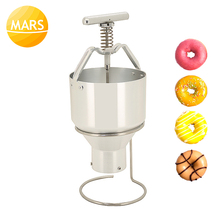 Manual de Aço Inoxidável Máquina de Sorvete Rosquinha Donut Criador 5L Mini Donut Rosquinhas Fabricante de Ferramenta De Produção de Imprensa Da Mão 2024 - compre barato