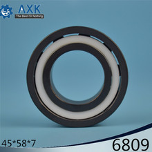 6809 Full Ceramic Bearing ( 1 PC ) 45*58*7 mm Si3N4 Material 6809CE All Silicon Nitride Ceramic 6809 Ball Bearings 2024 - buy cheap