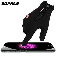 2021 SDPRUS Men Women phone gloves Full Finger Winter Ski smart phone gloves Gift Touchscreen Mobile Phone Gloves 2024 - buy cheap