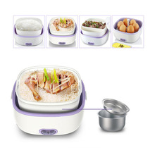 2018 New Multifunctional Electric Lunch Box Mini Rice Cooker Portable Food Heating Steamer Heat Preservation Lunch Box EU Plug 2024 - buy cheap