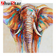 5d diamond painting full square / round diamond embroidery bronze elephant rhinestone DIY mosaic home decoration drop shipping 2024 - buy cheap