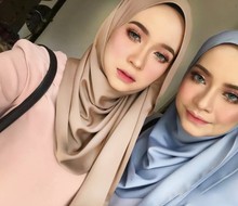 2018 nova primavera outono mulheres marca de luxo cachecóis cores sólidas lenço de seda mais tamanho 75x180cm seda xale hijab cachecol 15 cores 2024 - compre barato