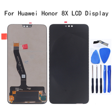 Для Huawei honor 8X ЖК-дисплей сенсорный экран дигитайзер сборка для honor 8X JSN-L21 JSN-AL00 ЖК-дисплей комплект 2024 - купить недорого