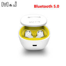 M & j-fones de ouvido sem fio, bluetooth 5.0, tws, mini 3d, estéreo, hifi, som, esporte, ipx5, hd, microfone, viva-voz, para todos os telefones 2024 - compre barato