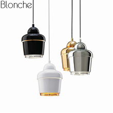 Post modern Metal Pendant Lights Gold Loft Led Hanging Lamp Dining Room Bar Kitchen Industrial Decor Home Lighting Fixtures E27 2024 - buy cheap