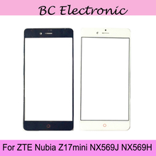 Para ZTE Nubia Z17 mini Z17mini NX569J NX569H Frente Outer Lens Glass Repair Touch Screen Outer Tela de Toque de Vidro sem flex 2024 - compre barato