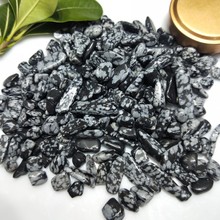 Pedras de cristal de obsidiana para flocos de nece, 100g, natural, cascalho, rock, quartzo, especial para cura, reiki, tanque de peixes, vaso de flores 10-15mm 2024 - compre barato