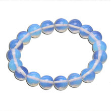 White Opal Stretch Bracelets Fashion Jewelry DIY Handmade Natural Stone 6/8/10mm HOT Jewelry Wholesale 2024 - buy cheap