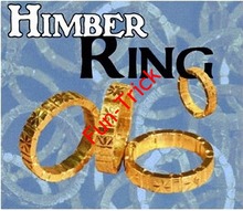 Himber Ring Golden  - Magic Trick , Magic Card Tricks 2024 - buy cheap