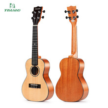Electric Ukulele Concert Solid Spruce Hawaii Ukulele Guitar 23 Tauro TR-52CE Musical Instruments 2024 - buy cheap
