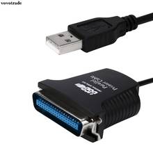 Vovotrad Новый USB в DB36 гнездовой порт, параллельный принтер, кабель конвертера печати, LPT Sup Port s, более 12 Мбит/с, скорость передачи данных 2024 - купить недорого