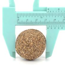 Cat Natural Catnip Toys Menthol Flavor Kitten Treat Ball Cats Playing Cleaning Teeth Toy Clean Tooth Food 2024 - buy cheap