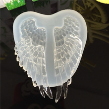 JAVRICK-Molde de silicona con diseño de alas de Ángel, molde de resina para hacer joyas, bricolaje 2024 - compra barato