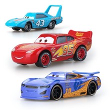 Disney-coches Pixar Cars 3 Mcqueen Jackson Storm Mater, camión Mack de Metal fundido a presión, juguetes educativos para niños 2024 - compra barato