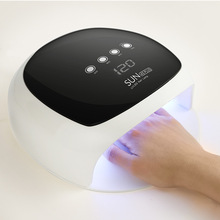 УФ-Сушилка для ногтей SUN4 plus, профессиональная светодиодная УФ-лампа для ногтей, 365 + 405 мм, УФ-лампа для сушки гель-лака, Сушилка для ногтей, автоматическое распознавание 2024 - купить недорого