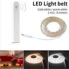 LED Cabinet Light  Activated Bed Light PIR Motion Sensor USB LED Strip SMD Wardrobe Lamp  PC TV Backlight Bedside Stairs Night 2024 - buy cheap