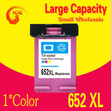 Compatible For HP 652 652XL XL Color  Ink Cartridge for HP Deskjet 1115 1118 2135 2136 2138 3635 3636 3638 3838 4536 4535 2024 - buy cheap