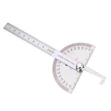 10cm 180 degree Protractor Angle Finder Rotary Measuring Ruler Stainless Steel For Woodworking Tools Measuring Angles TH4 2024 - buy cheap