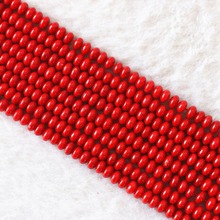 Natural Red Coral 2x4mm 4x6mm 5x8mm Abacus Loose Beads New Fashion High Quality Women Jewelry Making 15inch B611 2024 - buy cheap