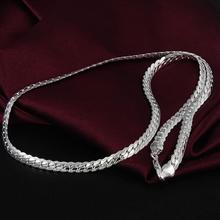 Sterling-silver-jóias de prata colar de instrução collier jóias colares feminino corrente cobra acessórios atacado china fre 2024 - compre barato