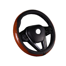 HuiER 7 Wooden Styles Car Steering Wheel Cover Fashion For 37 38 CM 15" Car Accessories Braid on the Steering-wheel Hand Bar 2024 - buy cheap