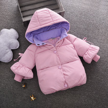 New  Baby Coat Girl  Infant Hoodie Thickness Autumn Winter Infant  Jacket  Baby Coat  8BB011 2024 - buy cheap