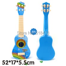 Cuerda de guitarra de juguete para niños, instrumento Musical de práctica para educación temprana, no madera, 4 cuerdas, 2021 2024 - compra barato