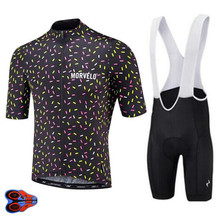 Camisetas del equipo Morvelo para hombre, ropa deportiva para bicicleta, con cojín de Gel 9D, novedad de 2019 2024 - compra barato