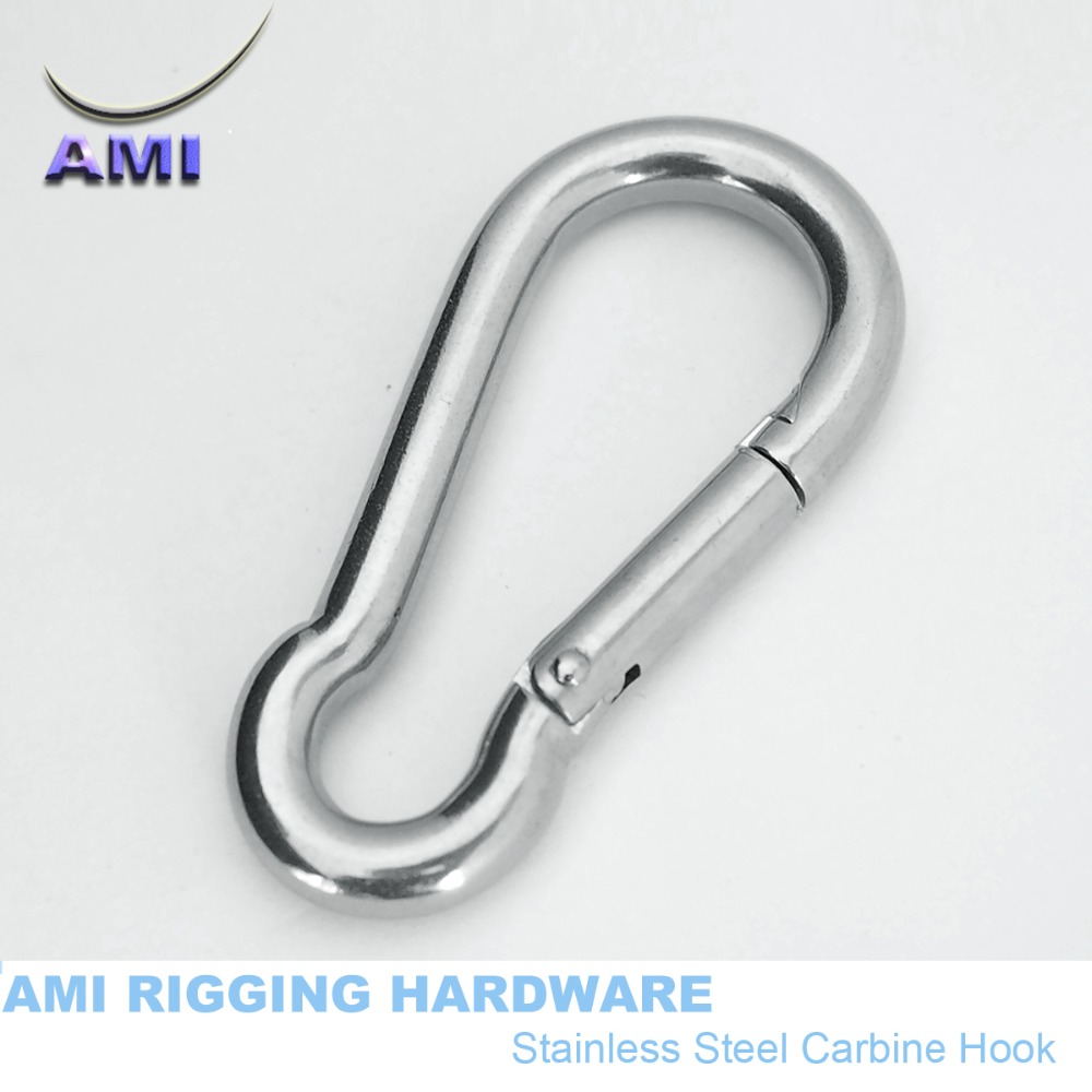 12mm STAINLESS STEEL MARINE DOUBLE BAR DEE SHACKLE yacht halyard boat rigging 