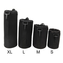 ightpro Black Neoprene Waterproof Soft Camera Lens Pouch Bag Case Size S, M, L, XL 2024 - buy cheap