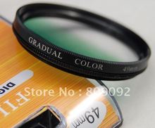 Зеленый градиентный фильтр GODOX 49 мм для цифровой камеры 2024 - купить недорого