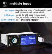 1 din car radio video player HD screen support Bluetooth/FM USB/SD AUX  4 inch mp5 stereo 2024 - buy cheap