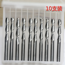 10pcs 6*25MM Two Flutes end mills, Spiral Carbide Cutters, CNC Router Tools, Engraving Tool Bits 2024 - buy cheap
