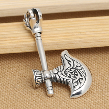 Handcrafted 925 pure silver knife pendant vintage sterling silver knift necklace pendant male jewelry gift 2024 - buy cheap