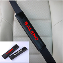 PU Fashion Car Seat belt shoulder Pads Car Seat Belt Cover for Suzuki Baleno 2024 - buy cheap
