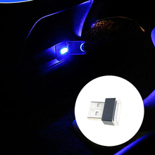 Luz decorativa LED USB Universal para coche, piezas de automóviles para Audi Q3, Q5, SQ5, Q7, A1, A3, S3, A4, S4, RS4, RS5, A5, A6, S6, C6, C7, S5, A7, S7, A8 2024 - compra barato