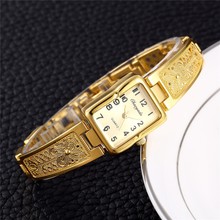 Reloj pulsera aleación para mujer, relojes con banda de acero para mujer, reloj analógico de cuarzo Saats Zegarek Damski 2019 2024 - compra barato