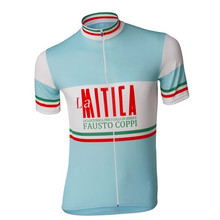 Camiseta clásica personalizada para ciclismo profesional, ropa transpirable, color azul claro, para equipos de carreras, novedad 2024 - compra barato