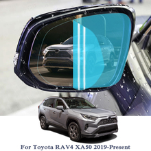 Película transparente antiniebla para ventana de coche, película protectora para espejo retrovisor de coche, pegatina impermeable para Toyota RAV4 XA50 2019-presente, 2 uds. 2024 - compra barato