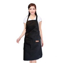 Pure Color Cooking Kitchen Apron For Woman Men Chef Waiter Cafe Shop BBQ Hairdresser Aprons Custom Logo Gift Bibs Wholesale 2024 - buy cheap