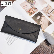 Women Long Wallet Purses Tassel Fashion Coin Purse Card Holder Female High Quality Clutch Money Bag PU Leather Wallets 315 2024 - buy cheap