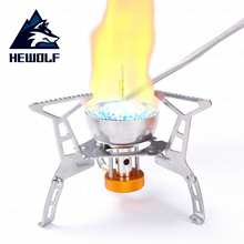 Hewolf Camping Gas Stoves Folding Ultralight 250G Stoves Outdoor Picnic Portable Furnace Cooking Gas Stoves Burners Gas Cooker 2024 - buy cheap