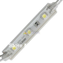 100pcs  DC 12V 3 Leds 5050 SMD Cool White Waterproof LED Module Light Lamp Free Shipping 2024 - buy cheap