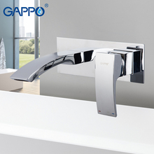 Gappo basin faucet  Wall  Mounted bathroom  Waterfall Bathroom Faucet Vanity Vessel Sinks Mixer Tap Cold And Hot Water Tap 2024 - compre barato