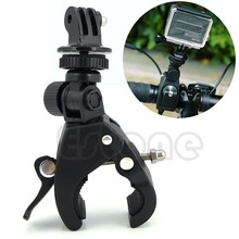 Tripé para guidão de motocicleta gopro, suporte de barra de selim para gopro hero 1 2 3 3 + preto 2024 - compre barato