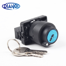 DIANQI  XB2 EG21 xb2-eg21 2 position key-operated selector pushbutton switch push button rotary switch , 2024 - buy cheap