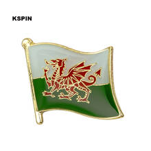 Wales flag badge pin lapel pin 100pcs a lot Brooch Icons KS-0242 2024 - buy cheap