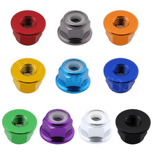 8-pack Aluminum Flange M3 Lock Nuts Nylon Self-Tightening Anodized RC Models Hardware RC Replacement 2024 - buy cheap