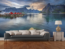Пользовательские пейзажные обои, Lofoten Isles декорации, 3D фото фрески для гостиной кухни спальни настенные водонепроницаемые обои 2024 - купить недорого