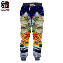 OGKB-Pantalones largos 3D estampados por completo para hombre, pantalón de chándal, pantalones holgados, rectos, Pantalones largos 2024 - compra barato